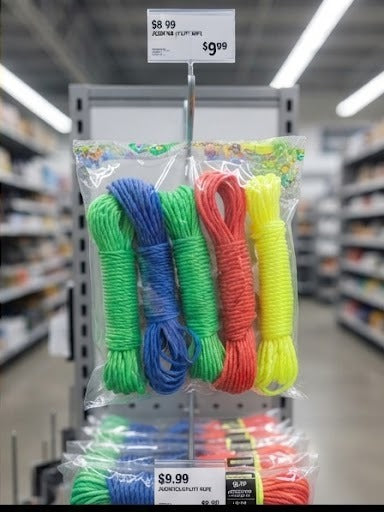 Multi-Color Nylon Utility Rope Set | Durable Clothesline & Multi-Purpose Cord Pack