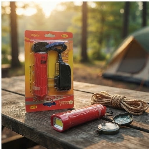 Compact LED Flashlight & Rechargeable Camping Light | Portable Emergency Torch