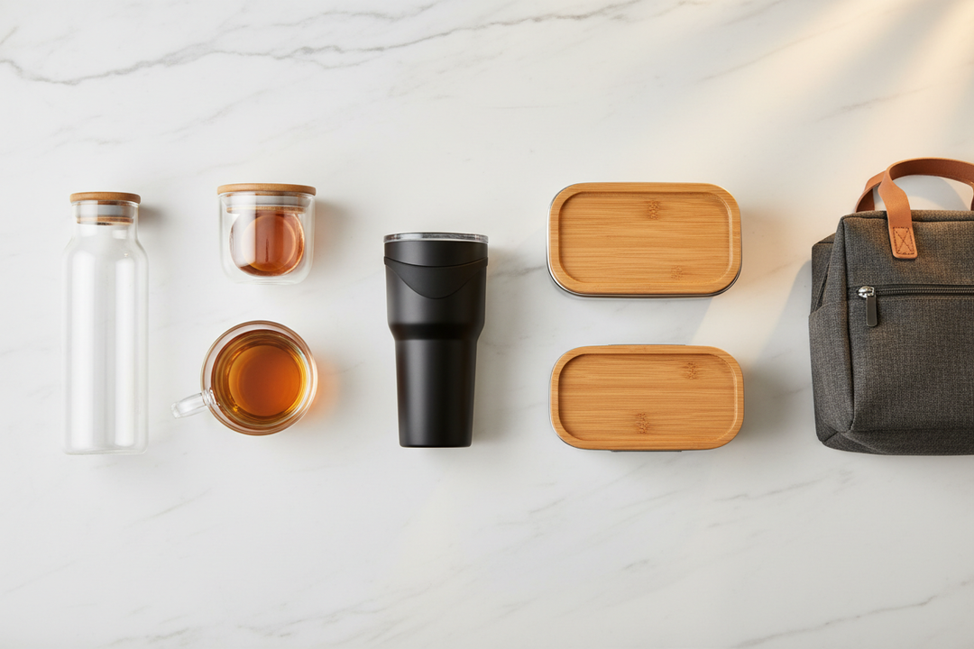 Drinkware & Lunch Boxes — Style Ke Saath Smart Storage