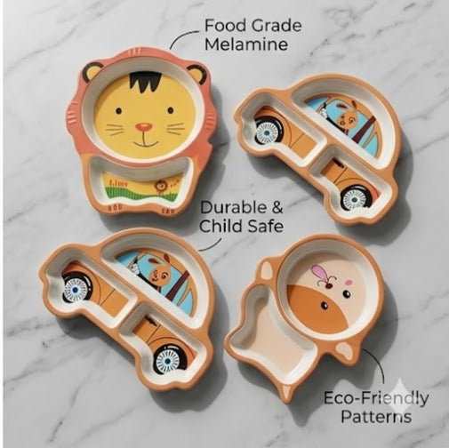 Melamin Baby Plate