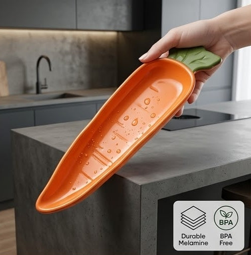 Melamine Carrot tray