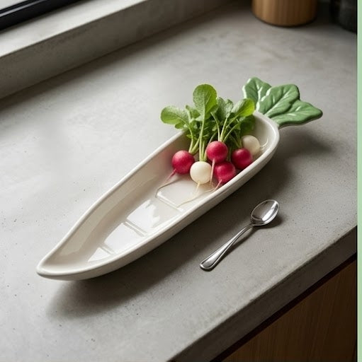 Melamine Raddish tray