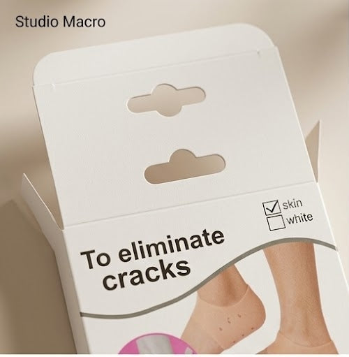 Silicon Half Heal Socks
