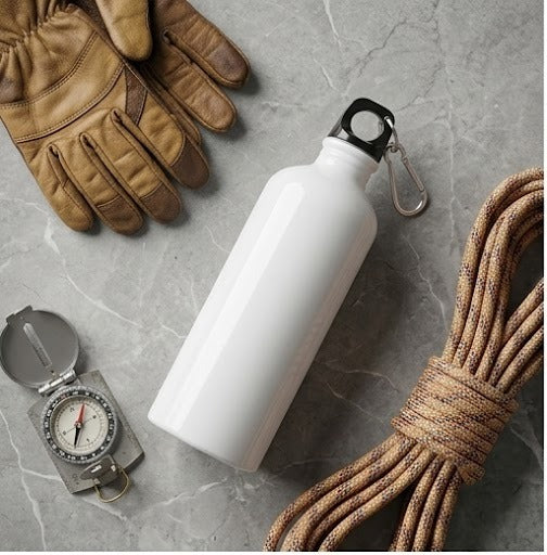 Steel White Body Bottle