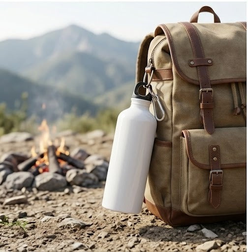 Steel White Body Bottle