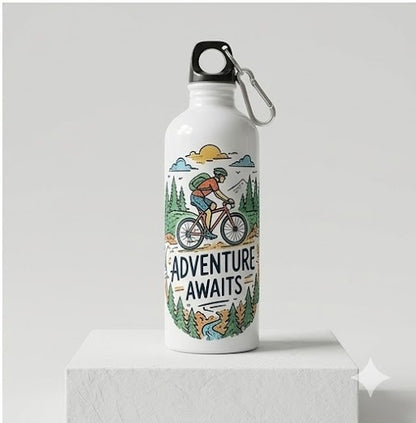 Steel White Body Bottle