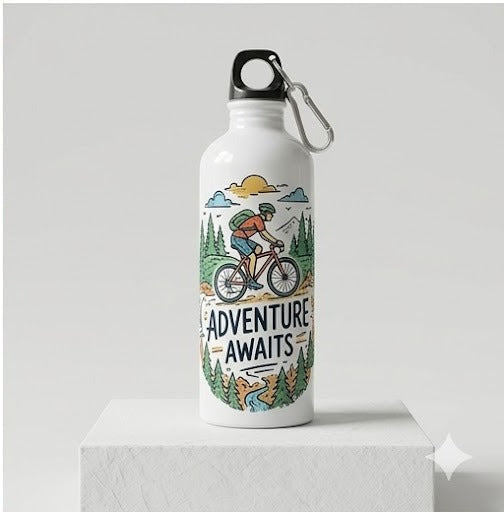 Steel White Body Bottle