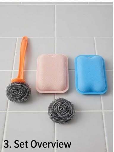 Long Dish Washer 4 in 1