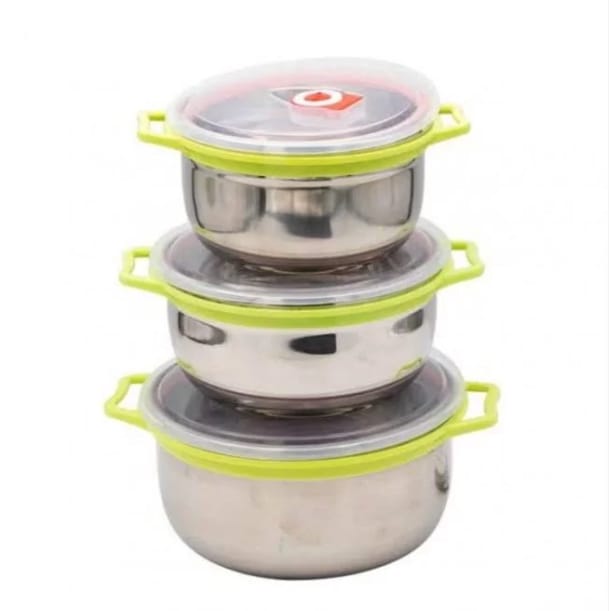 Stainless Steel Bowl Set ( 3 pcs )