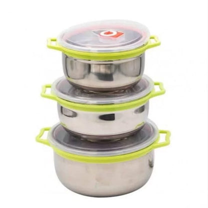 Stainless Steel Bowl Set ( 3 pcs )