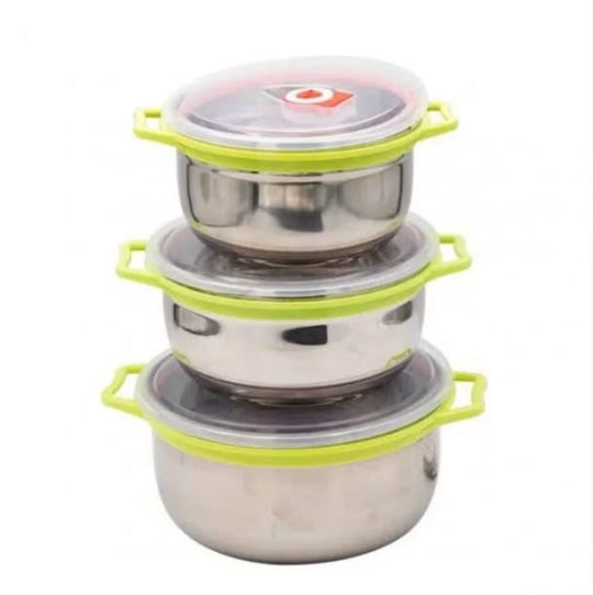 Stainless Steel Bowl Set ( 3 pcs )