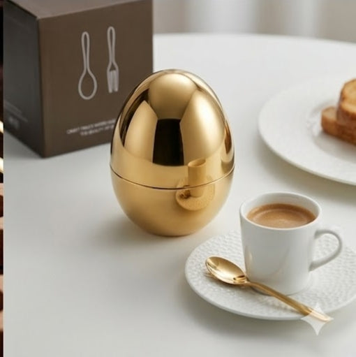 Golden Egg Cutlery (7 Pcs)