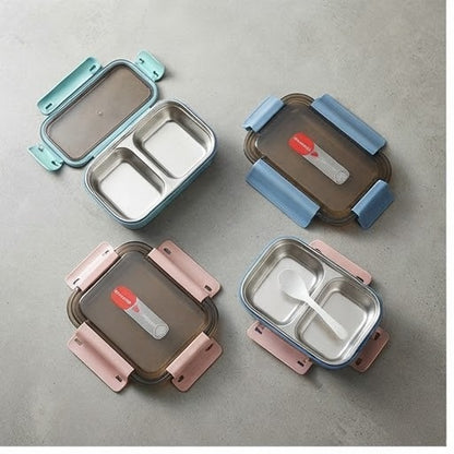 Steel Lunch Box | Leak-Proof Stainless Steel Meal Prep Container