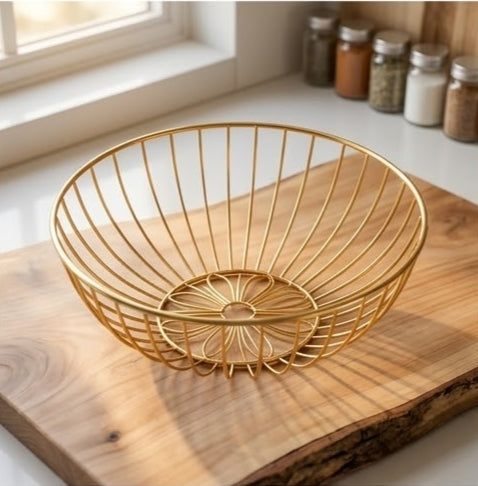 Golden Fruit Basket