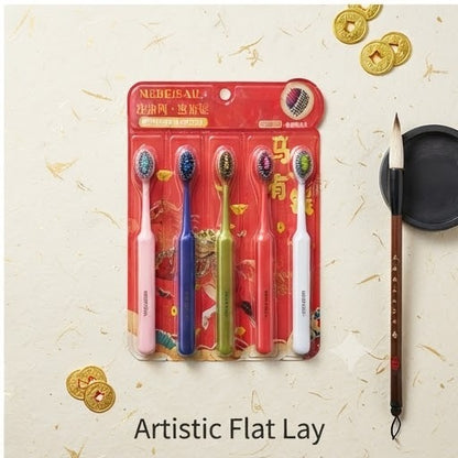 Toothbrush Set (5 Pcs)  | Ultra-Soft