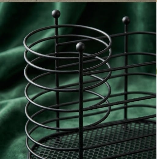 Black Spoon Rack