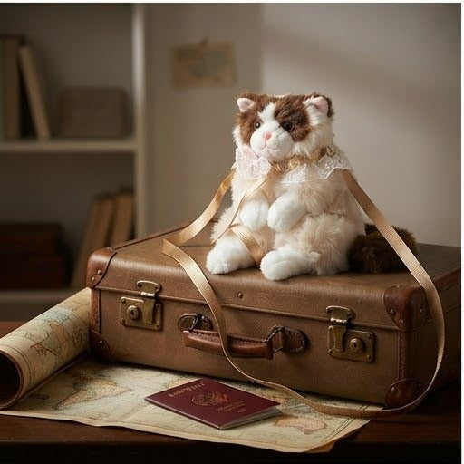 Cat Crossbody Bag | Cute Stuffed Animal Shoulder Purse