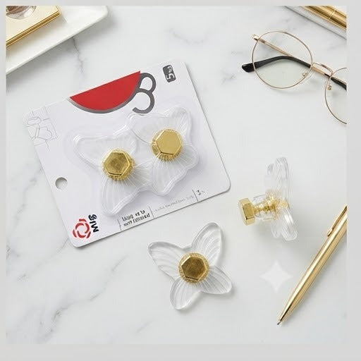 Butterfly Wall Hook | Decorative Adhesive & Heavy Duty Hanging Hook