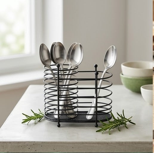 Black Spoon Rack