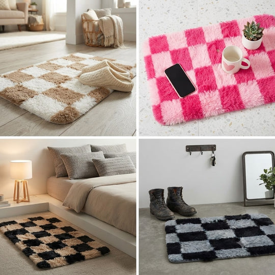 Furr Mat | Fluffy & Soft Anti-Slip Floor Rug for Home Decor