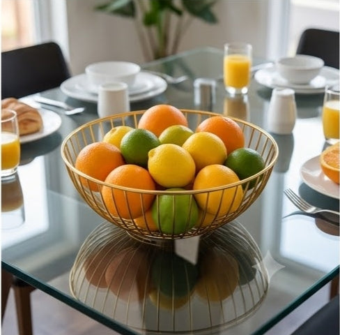 Golden Fruit Basket