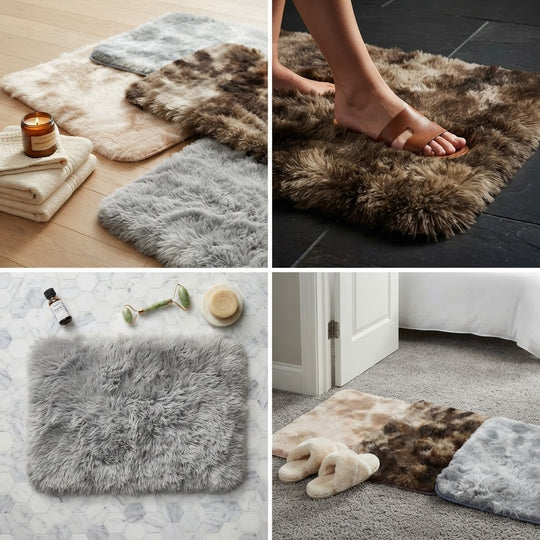 Furr Mat | Fluffy & Soft Anti-Slip Floor Rug for Home Decor