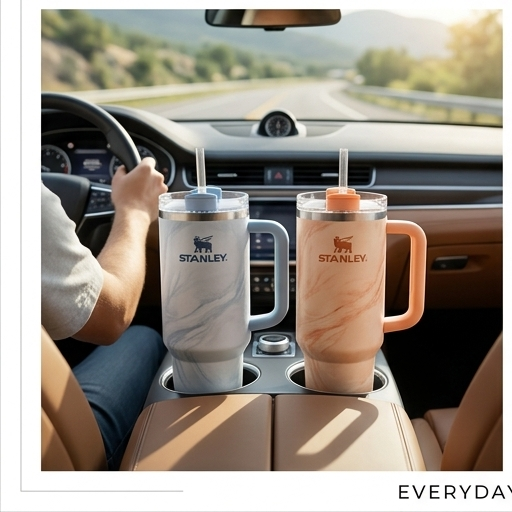 Tumbler Premium ( Original stainlay Tumbler ) Marbel Design