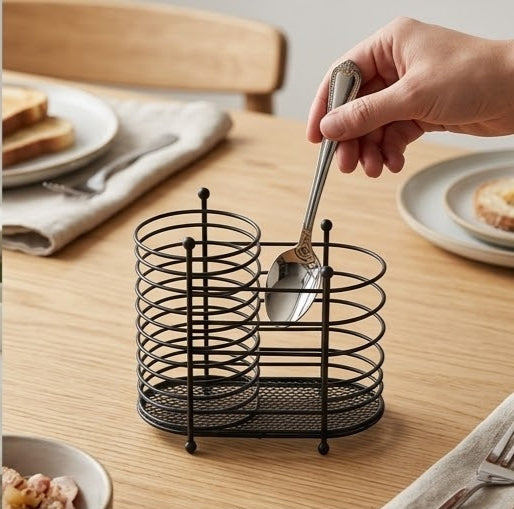 Black Spoon Rack