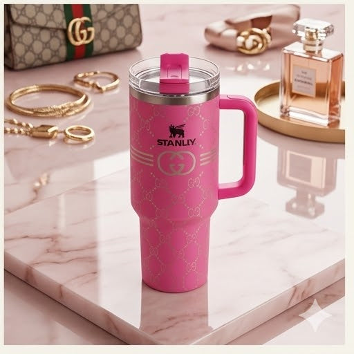 Tumbler Premium ( Original stainlay Tumbler ) Gucci Design