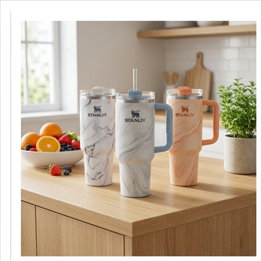 Tumbler Premium ( Original stainlay Tumbler ) Marbel Design