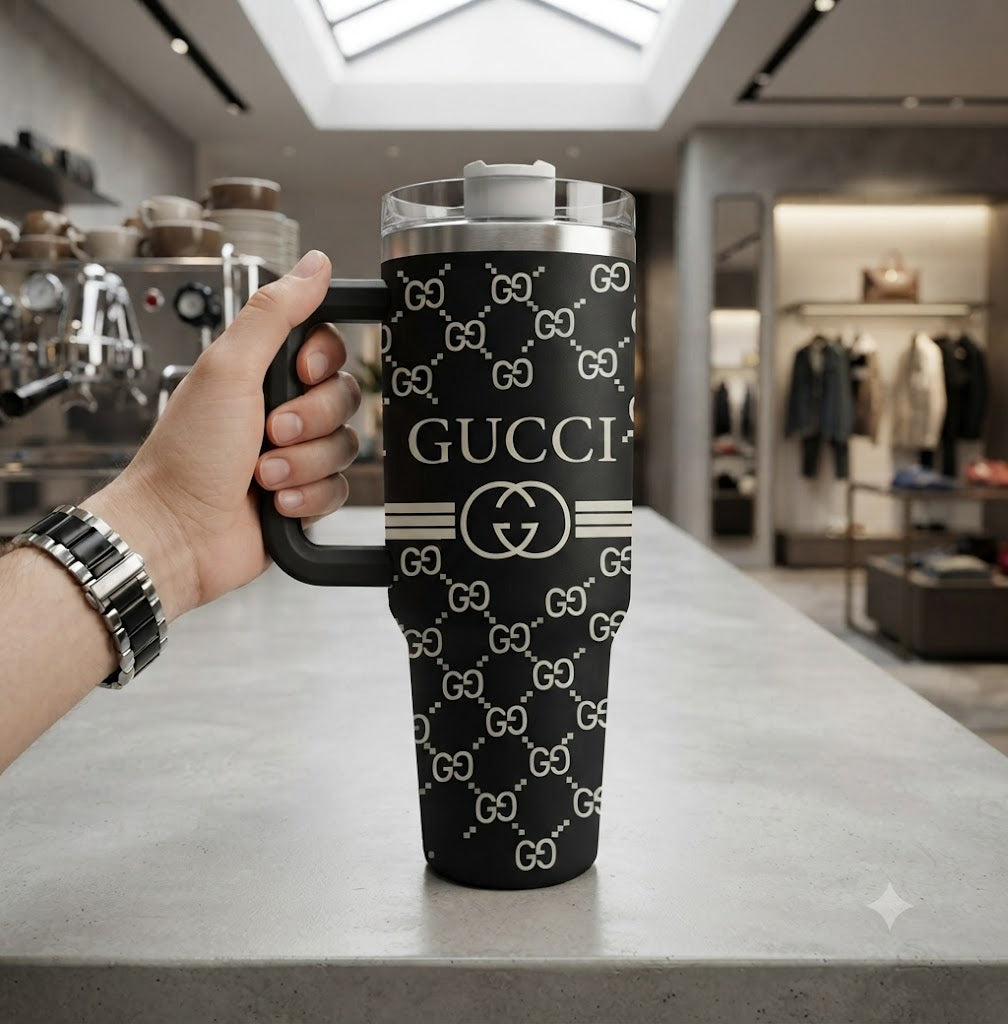 Tumbler Premium ( Original stainlay Tumbler ) Gucci Design