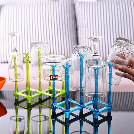 Foldable Glass Stand