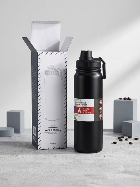 Flip bottel stainless steel (800ml)