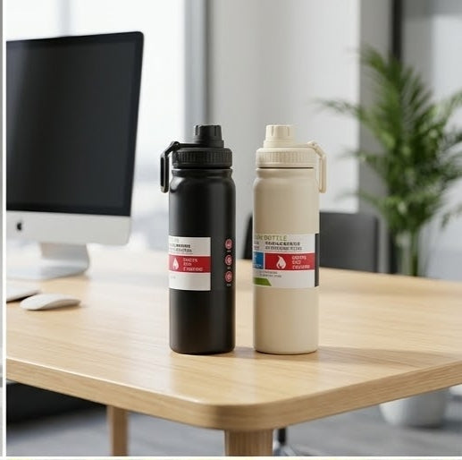 Flip bottel stainless steel (800ml)