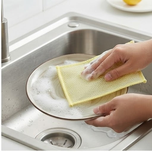 Silver wire dish  washer