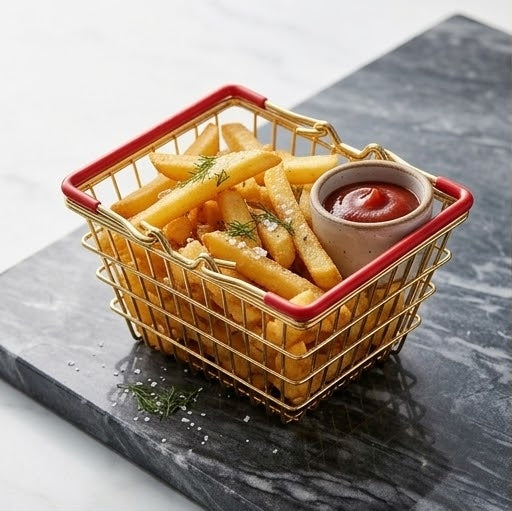 Fries Basket golden