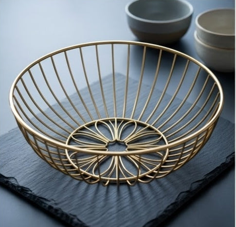 Golden Fruit Basket