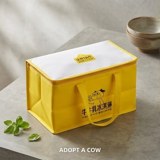 Yellow isolated bag (Hot&Cool)