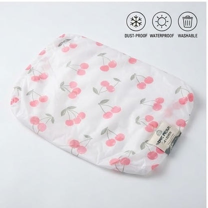 Cute Cherry Print AC Cover | Dust-Proof & Washable Split Air Conditioner Cover