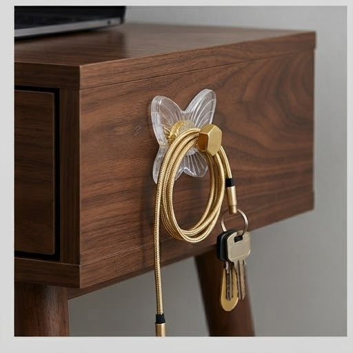 Butterfly Wall Hook | Decorative Adhesive & Heavy Duty Hanging Hook